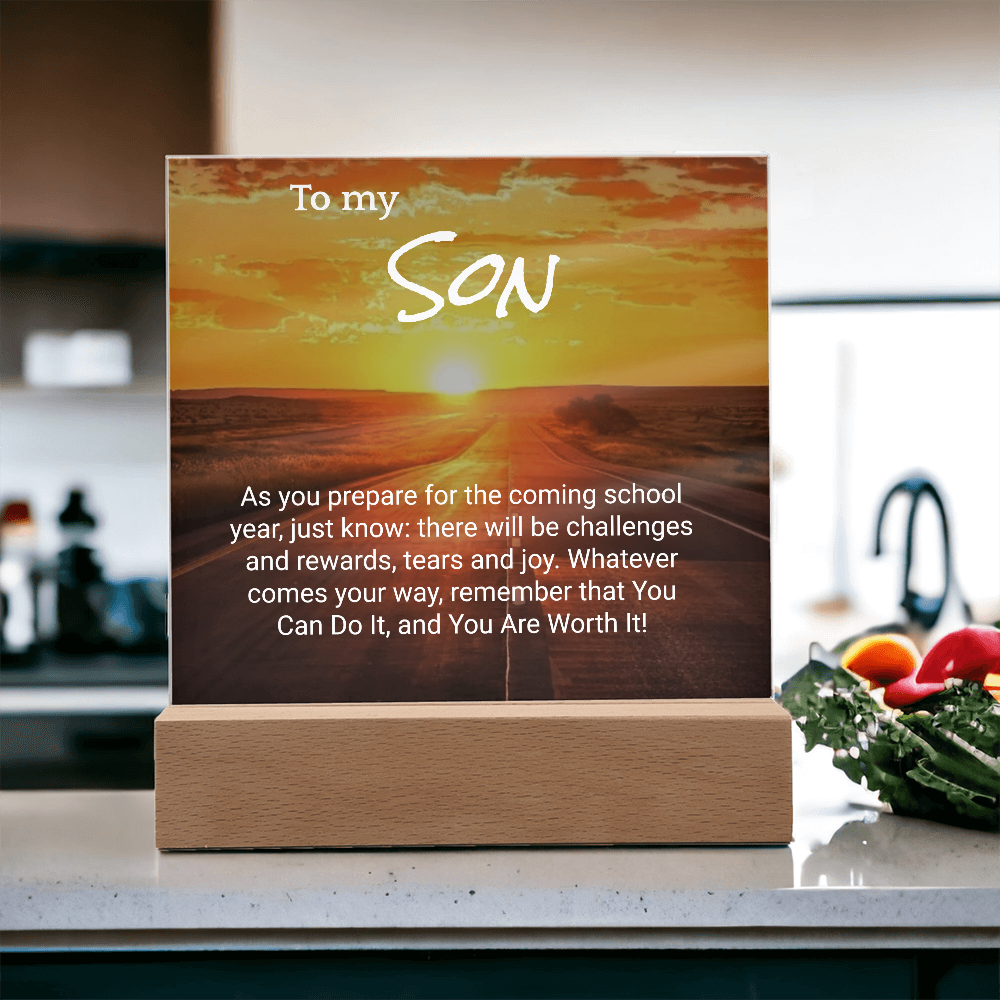 Inspirational Back to school Gift Acrylic