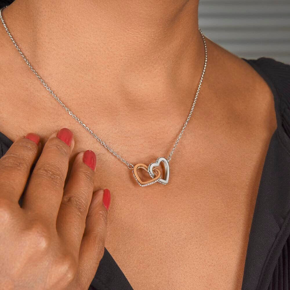 To Your New Beginning... New Job, New Home, Divorce, Breakup gift necklace. rose gold, cubic zirconia