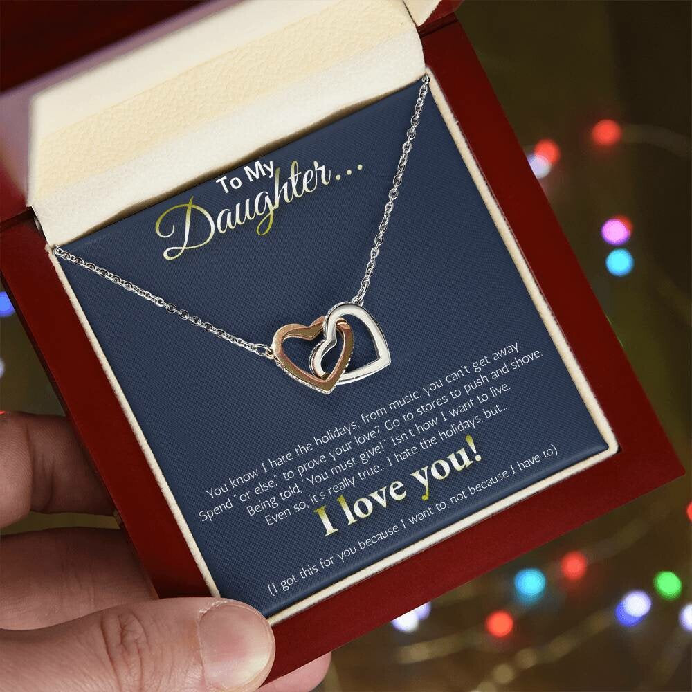 My Daughter pendant... I hate the holidays