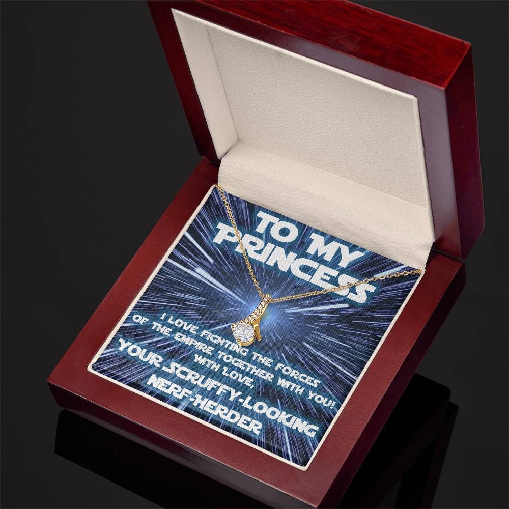 For Her: from scruffy looking Nerf-herder! (forever love variation)