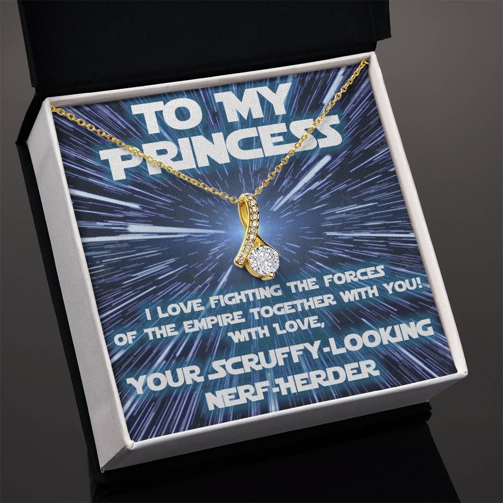 For Her: from scruffy looking Nerf-herder! (forever love variation)