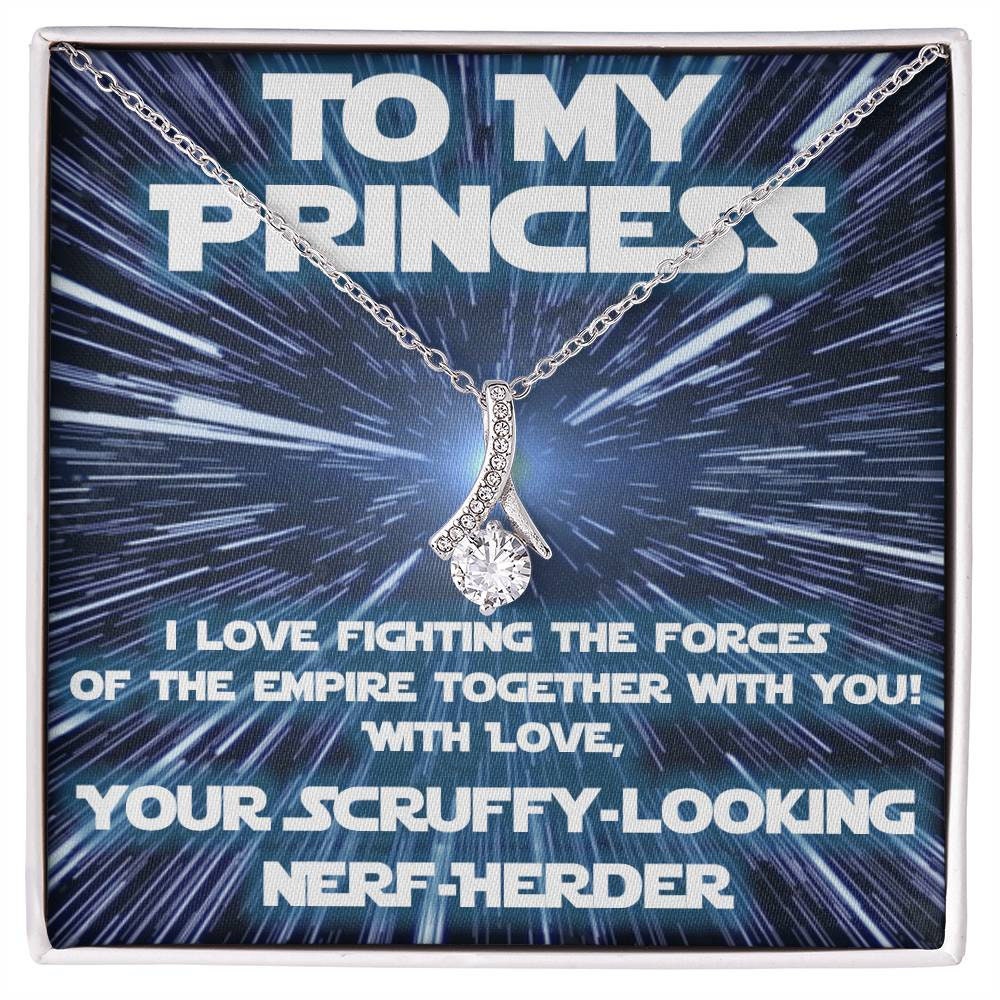 For Her: from scruffy looking Nerf-herder! (forever love variation)