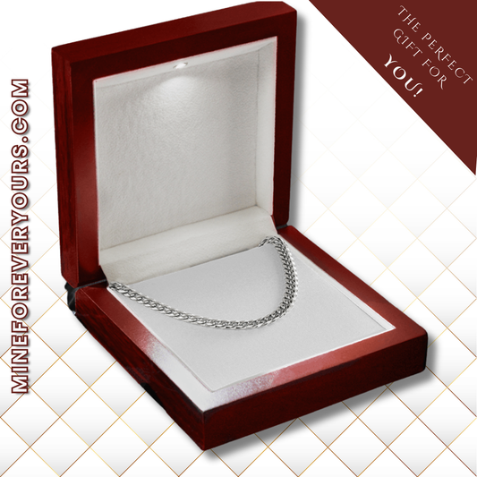 For YOU! Cuban Necklace with no message card