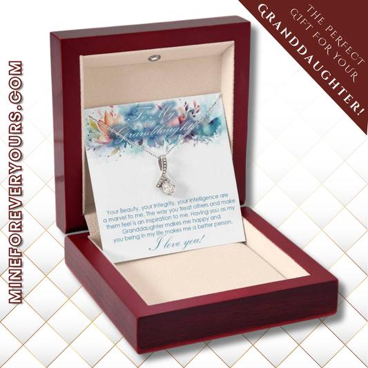 For Granddaughter Alluring Beauty necklace