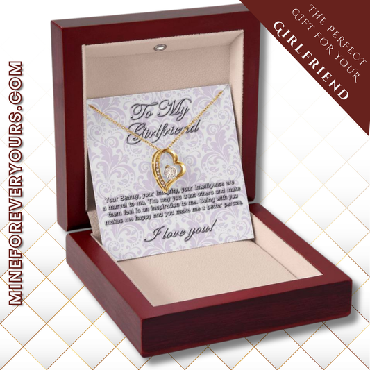 Forever love necklace and pendant for Girlfriend