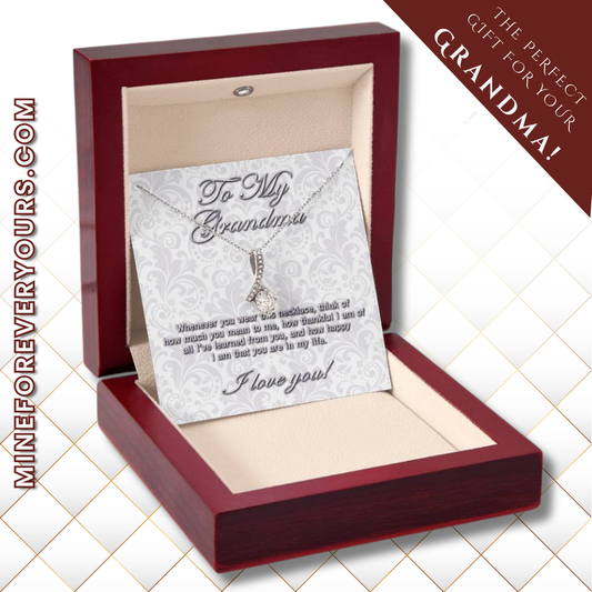 To My Grandma Alluring Beauty Necklace