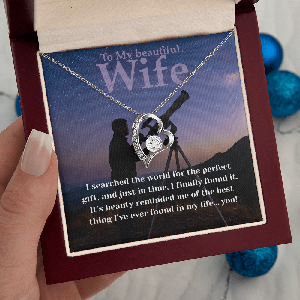 Necklace for wife: I searched the world