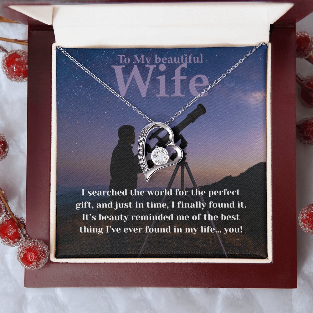 Necklace for wife: I searched the world