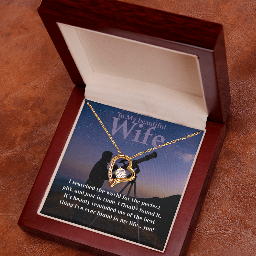 Necklace for wife: I searched the world