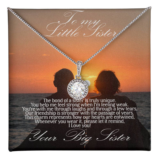 To Little Sister Eternal Hope necklace