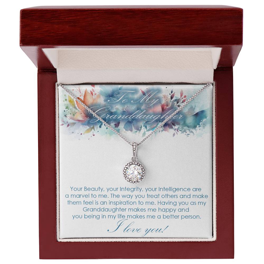 For Granddaughter Eternal hope necklace