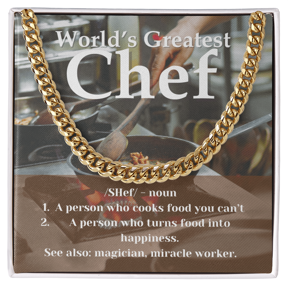 World's Greatest Chef Necklace