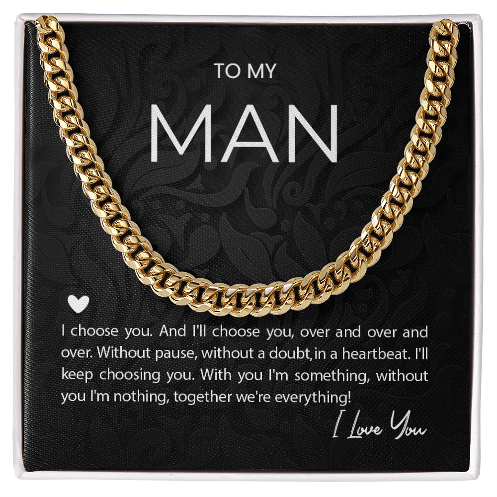 TO MY MAN (I choose you) chain