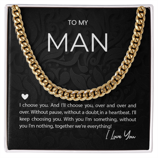 TO MY MAN (I choose you) chain