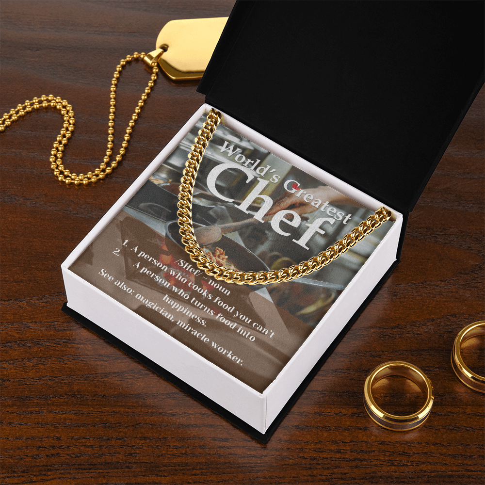 World's Greatest Chef Necklace