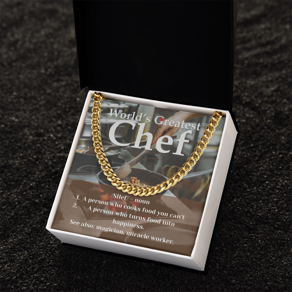 World's Greatest Chef Necklace