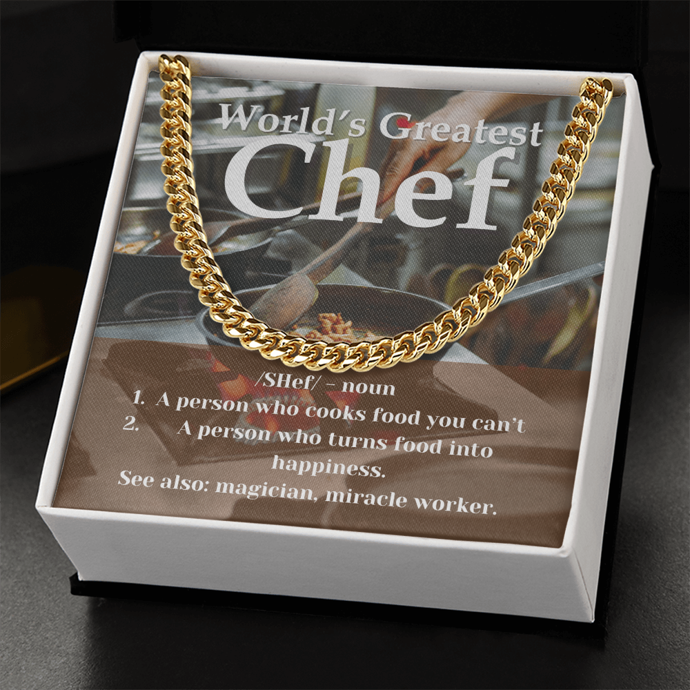 World's Greatest Chef Necklace
