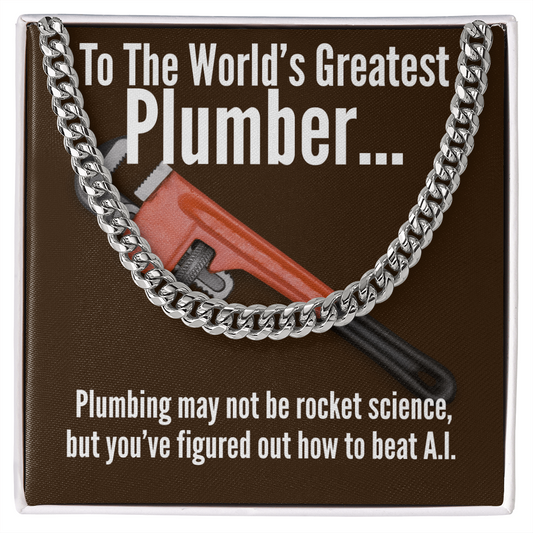 World's best Plumber