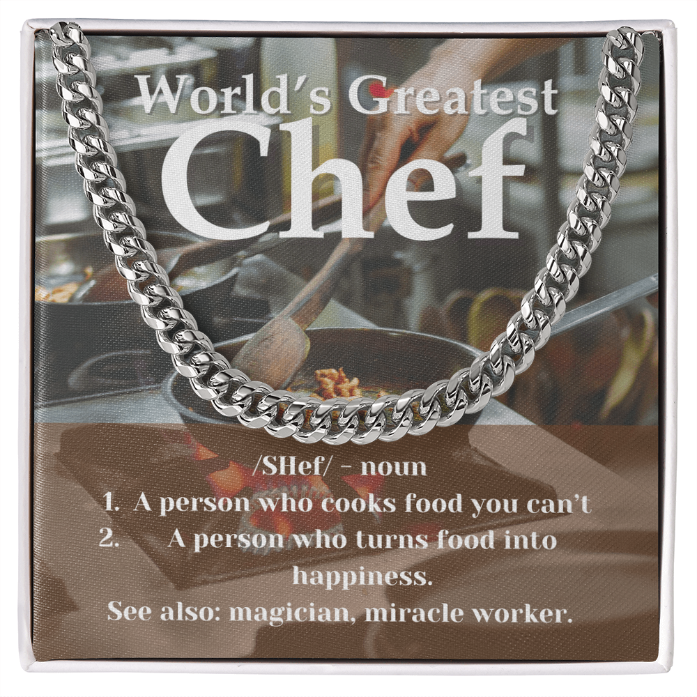 World's Greatest Chef Necklace