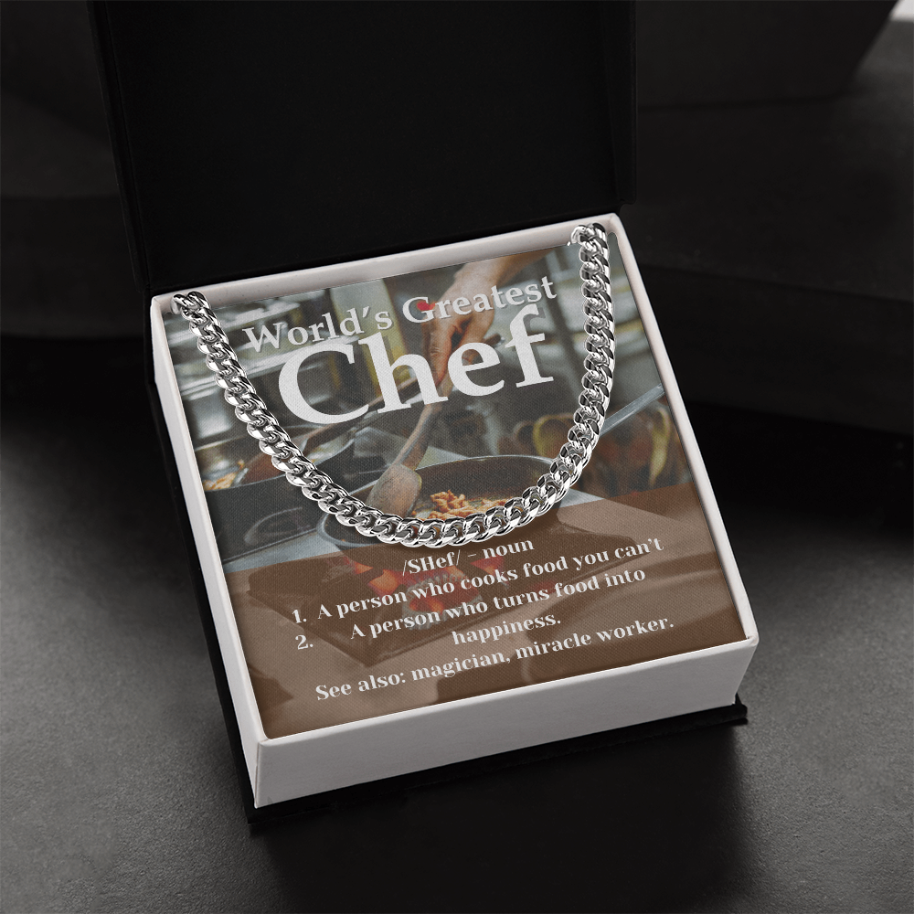 World's Greatest Chef Necklace