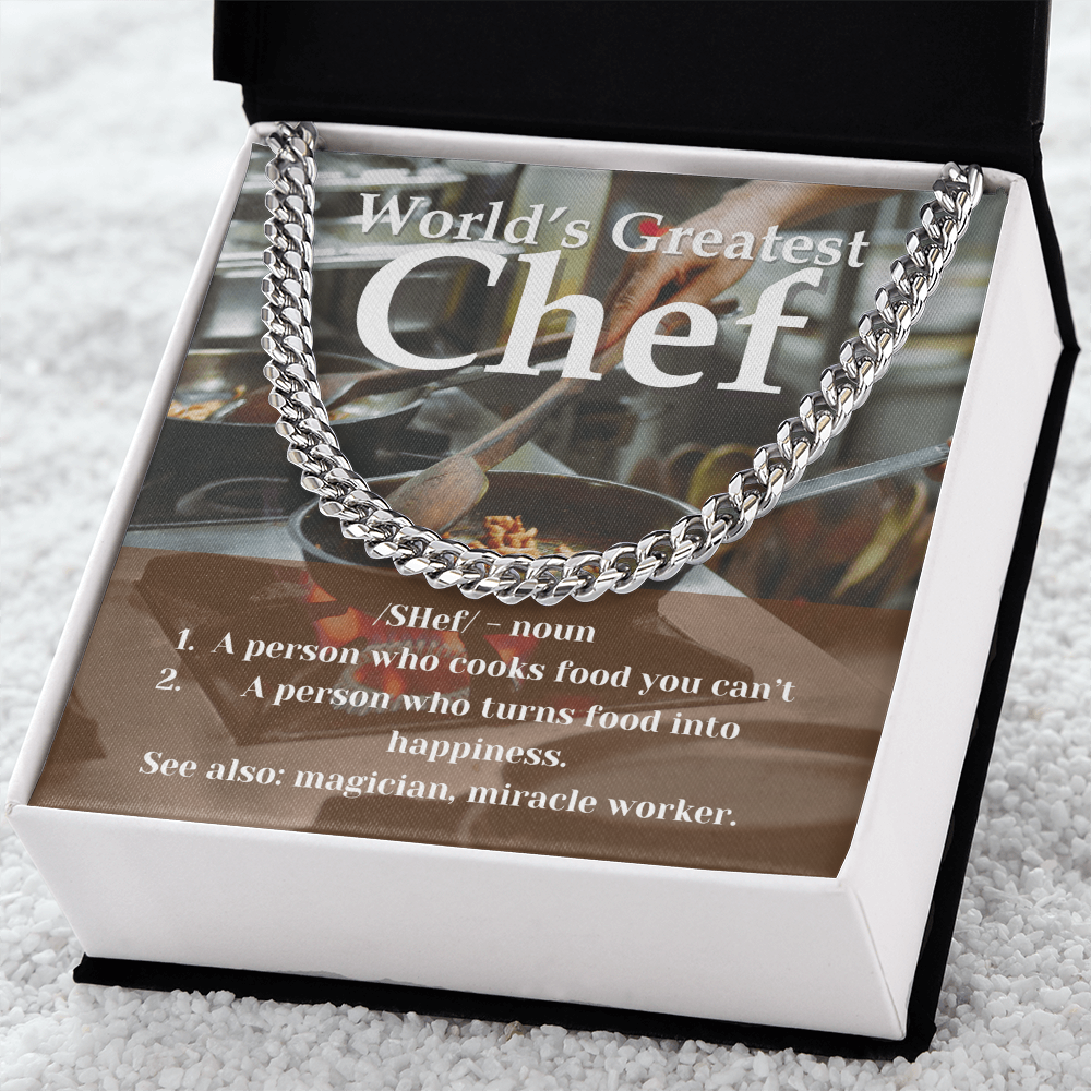 World's Greatest Chef Necklace