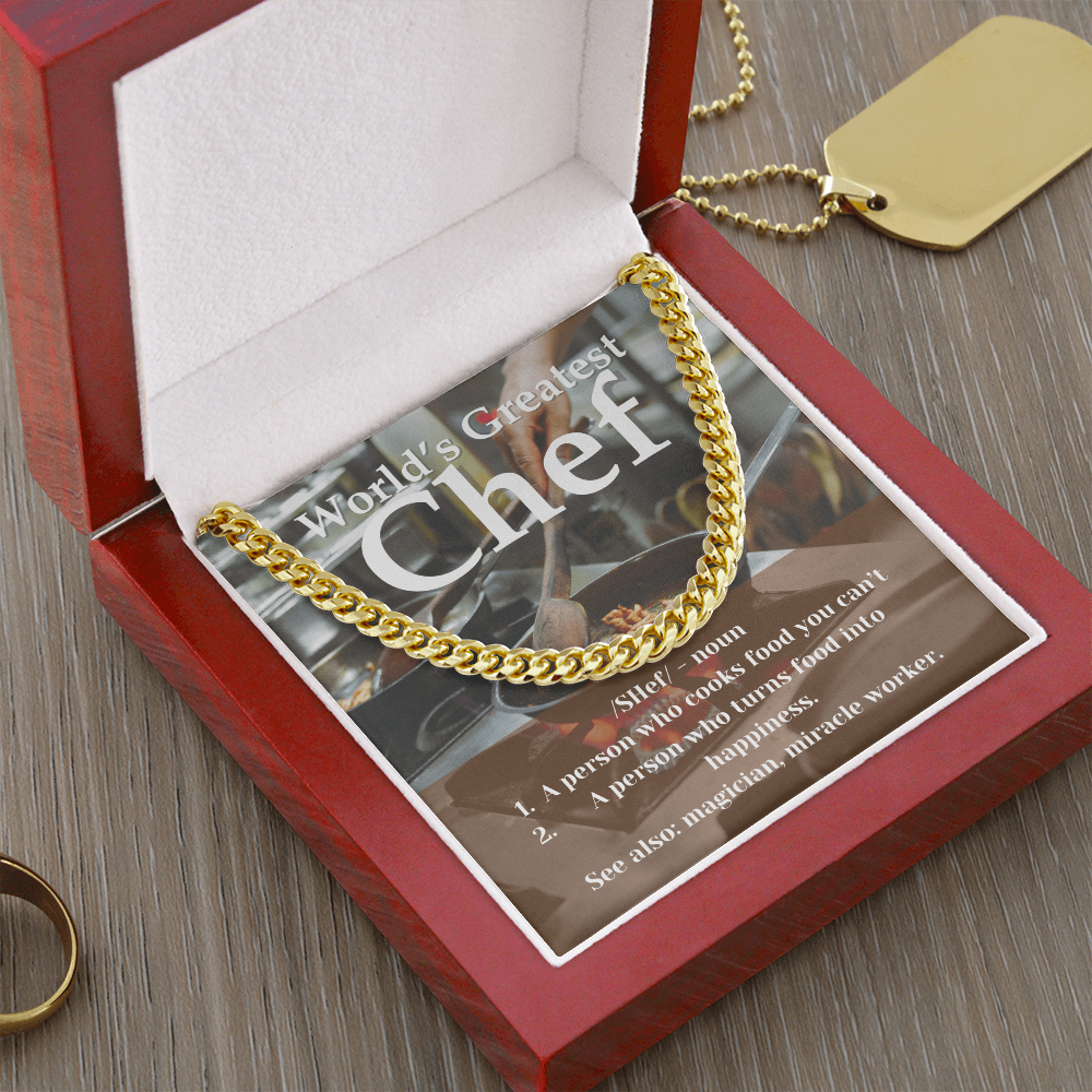 World's Greatest Chef Necklace