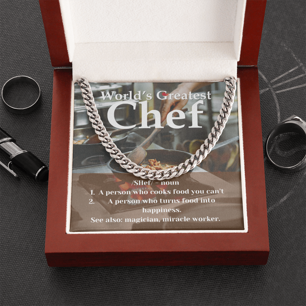 World's Greatest Chef Necklace