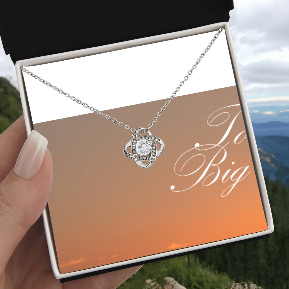 To Big Sister Aluring Beauty necklace