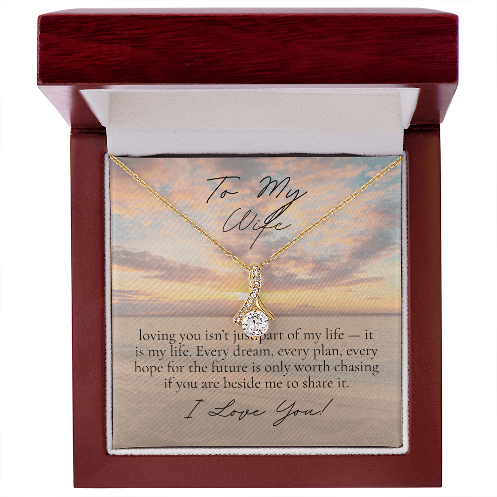 Romantic Gift for your Girlfriend: Loving you is my life