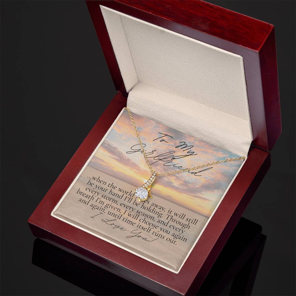 Romantic gift for Girlfriend: When the world fades away