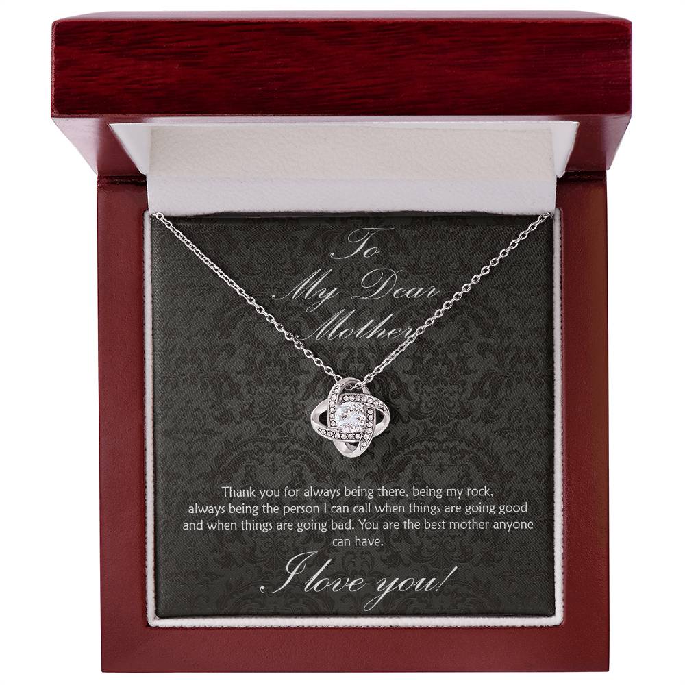 For the Mother who has always been there! Love Knot Necklace