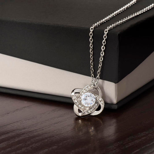 For YOU! Love Knot Necklace with no message card