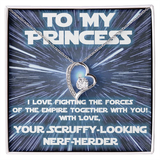 For Her: from scruffy looking Nerf-herder! (forever love variation)