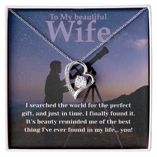 Necklace for wife: I searched the world