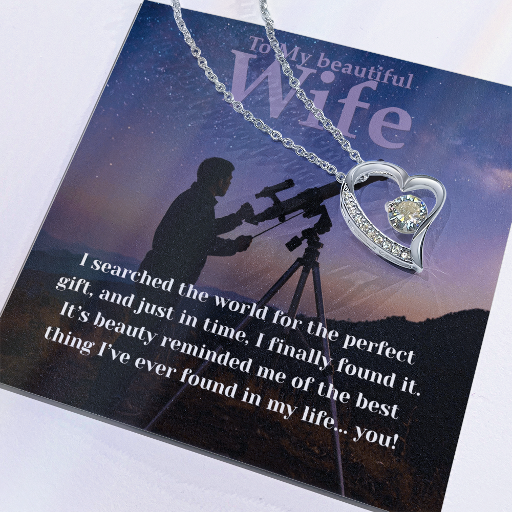 Necklace for wife: I searched the world