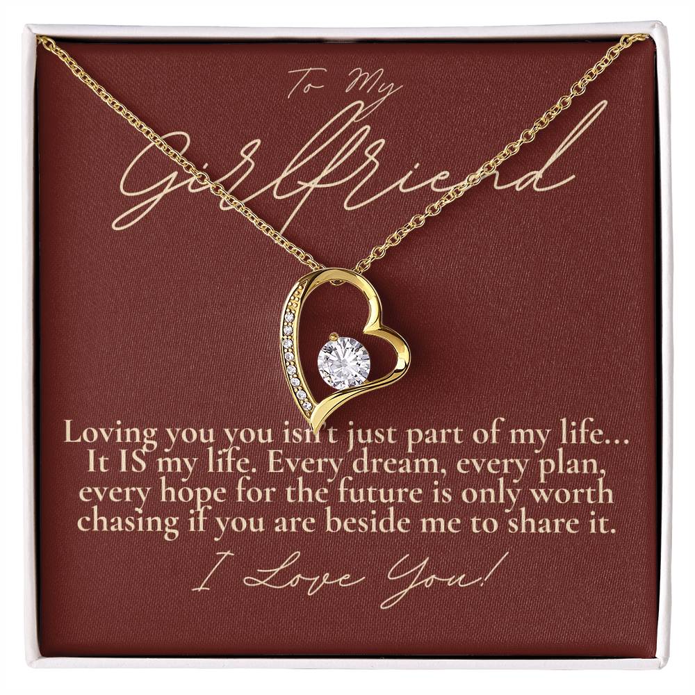 Girlfriend loving you is my life