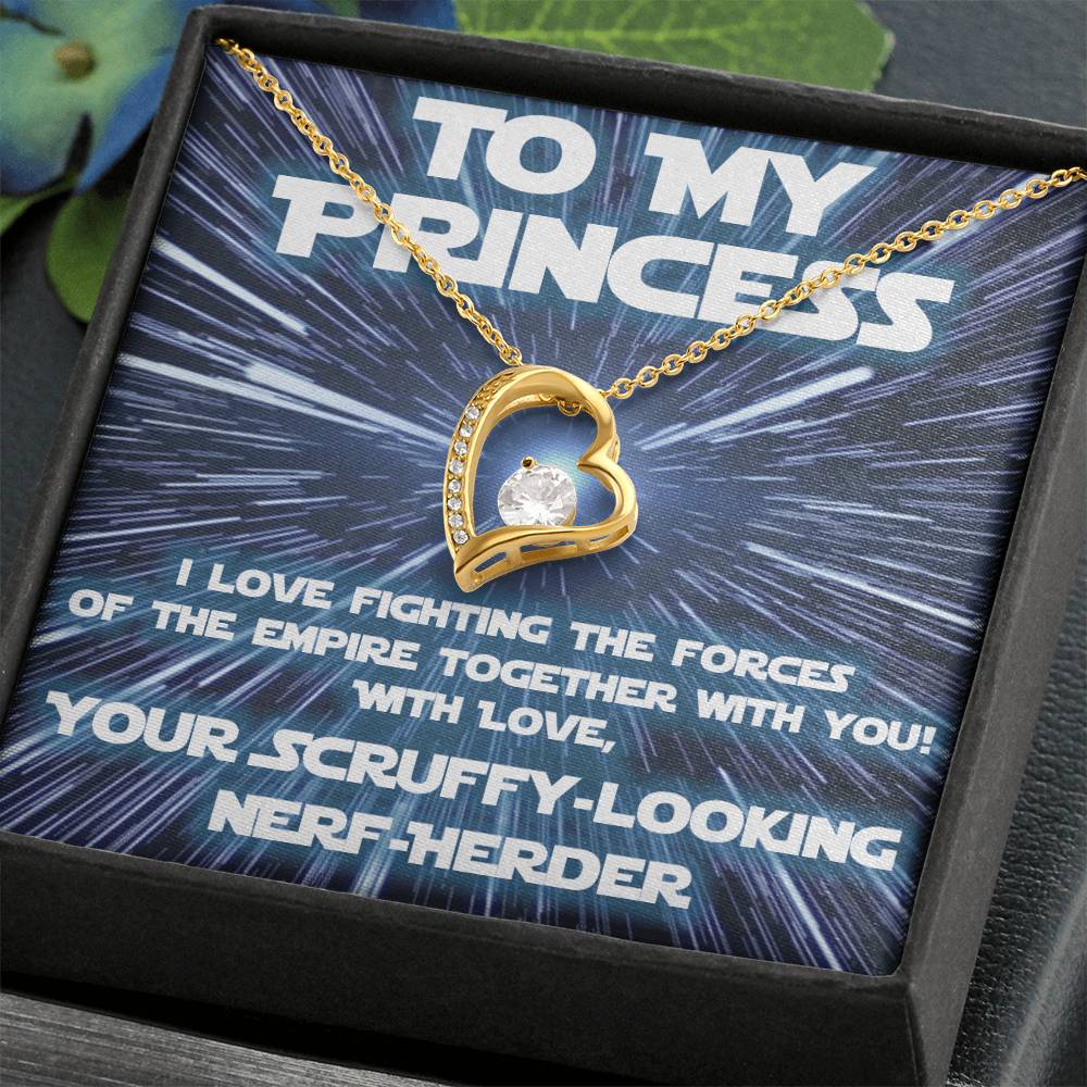 For Her: from scruffy looking Nerf-herder! (forever love variation)