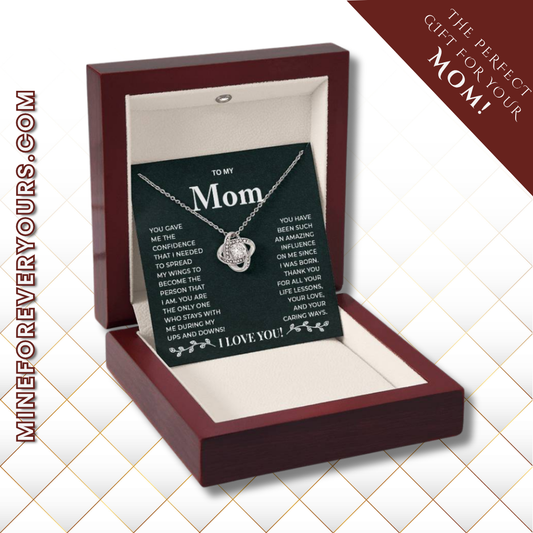 TO MOM (thank you, I love you ) love knot